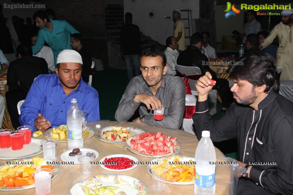 Iftar Party by Ali Akber Saberi and Malik Parvez at Amiso Plaza, Hyderabad