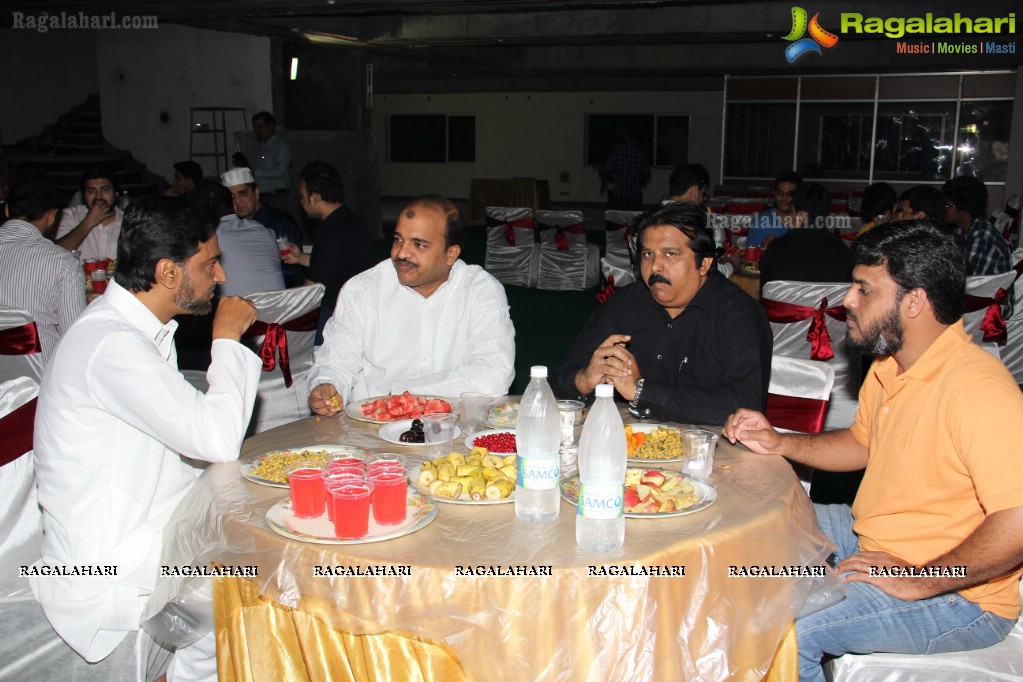 Iftar Party by Ali Akber Saberi and Malik Parvez at Amiso Plaza, Hyderabad