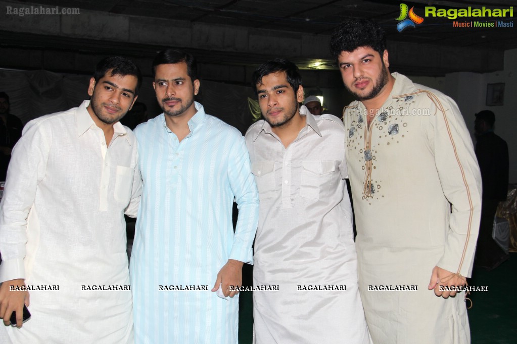 Iftar Party by Ali Akber Saberi and Malik Parvez at Amiso Plaza, Hyderabad