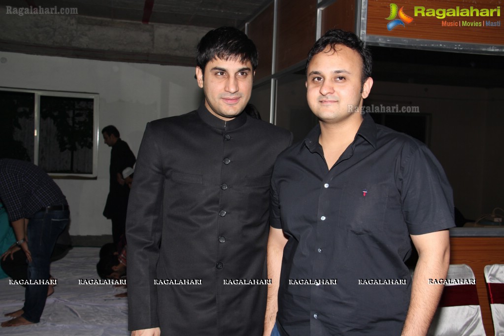 Iftar Party by Ali Akber Saberi and Malik Parvez at Amiso Plaza, Hyderabad