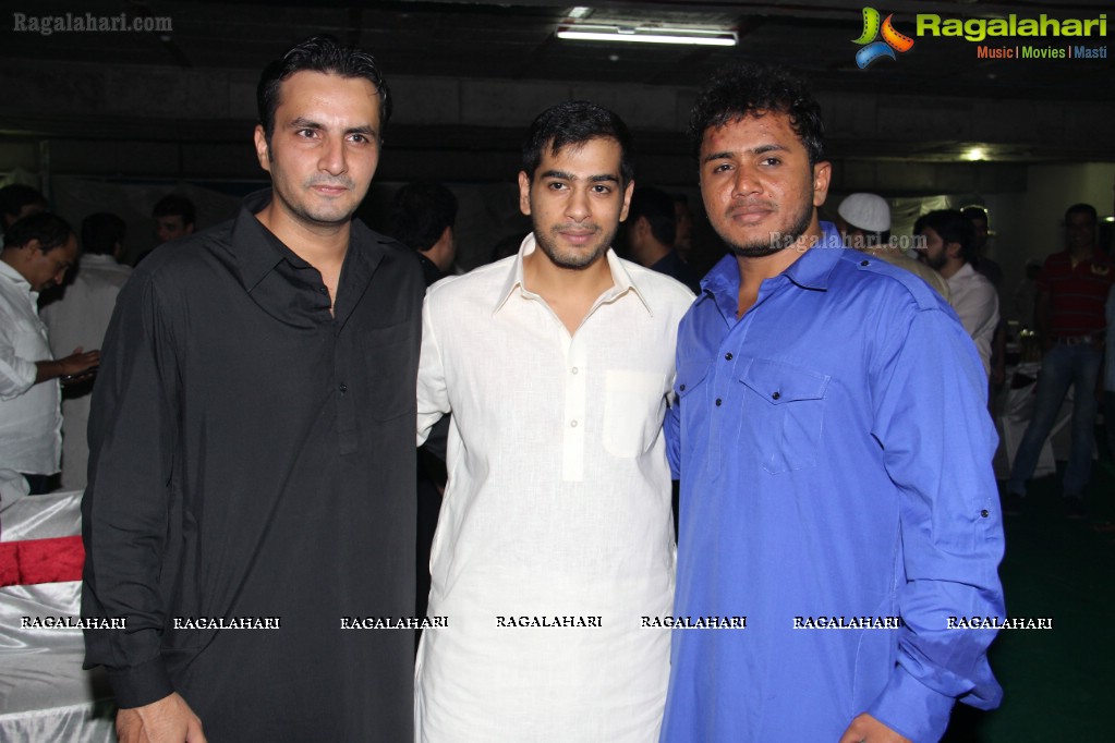 Iftar Party by Ali Akber Saberi and Malik Parvez at Amiso Plaza, Hyderabad