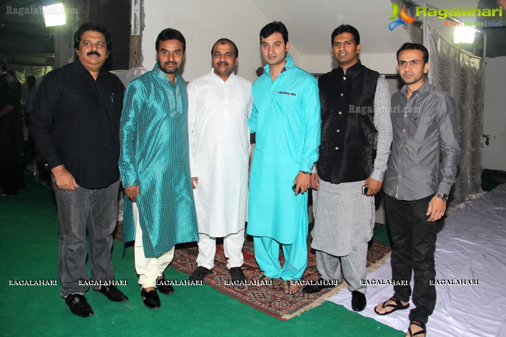 Iftar Party by Ali Akber Saberi and Malik Parvez at Amiso Plaza, Hyderabad