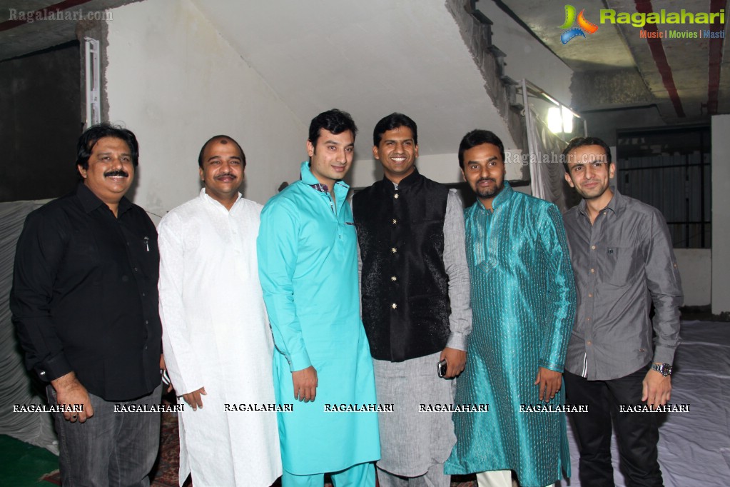 Iftar Party by Ali Akber Saberi and Malik Parvez at Amiso Plaza, Hyderabad