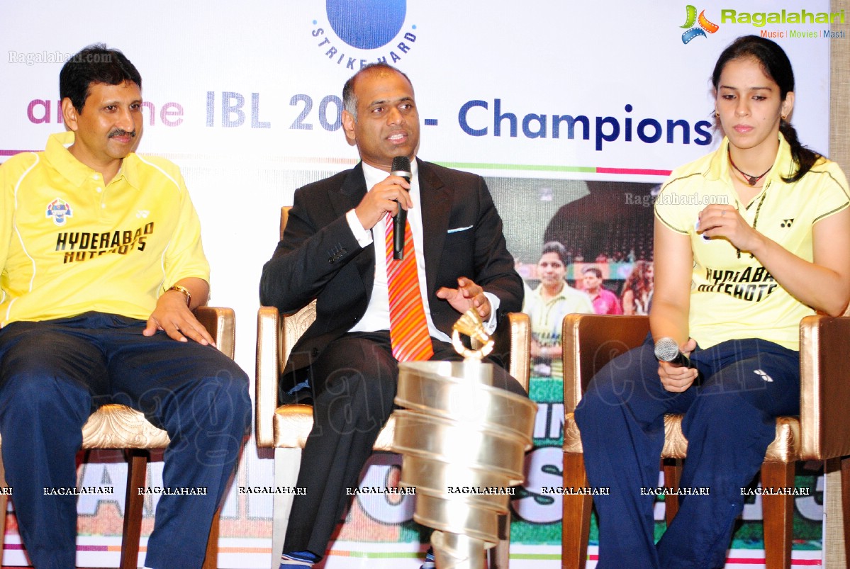 IBL 2013: Hyderabad Hotshots Press Meet