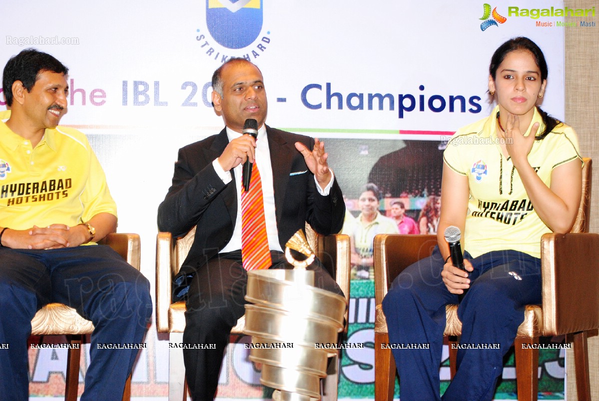 IBL 2013: Hyderabad Hotshots Press Meet