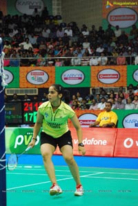 Celebs at Indian Badminton League 2013