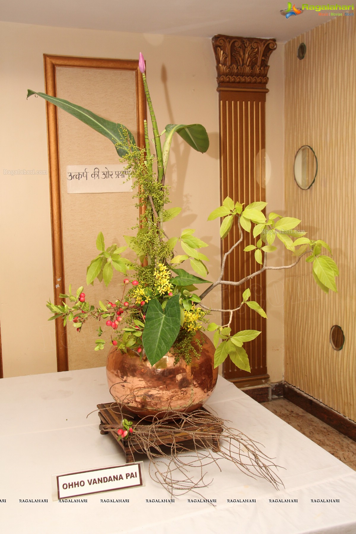 Celebration of Life by Hyderabad Chapter of Ohara School of Ikebana