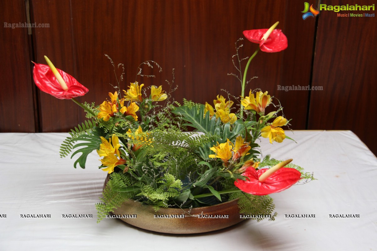 Celebration of Life by Hyderabad Chapter of Ohara School of Ikebana