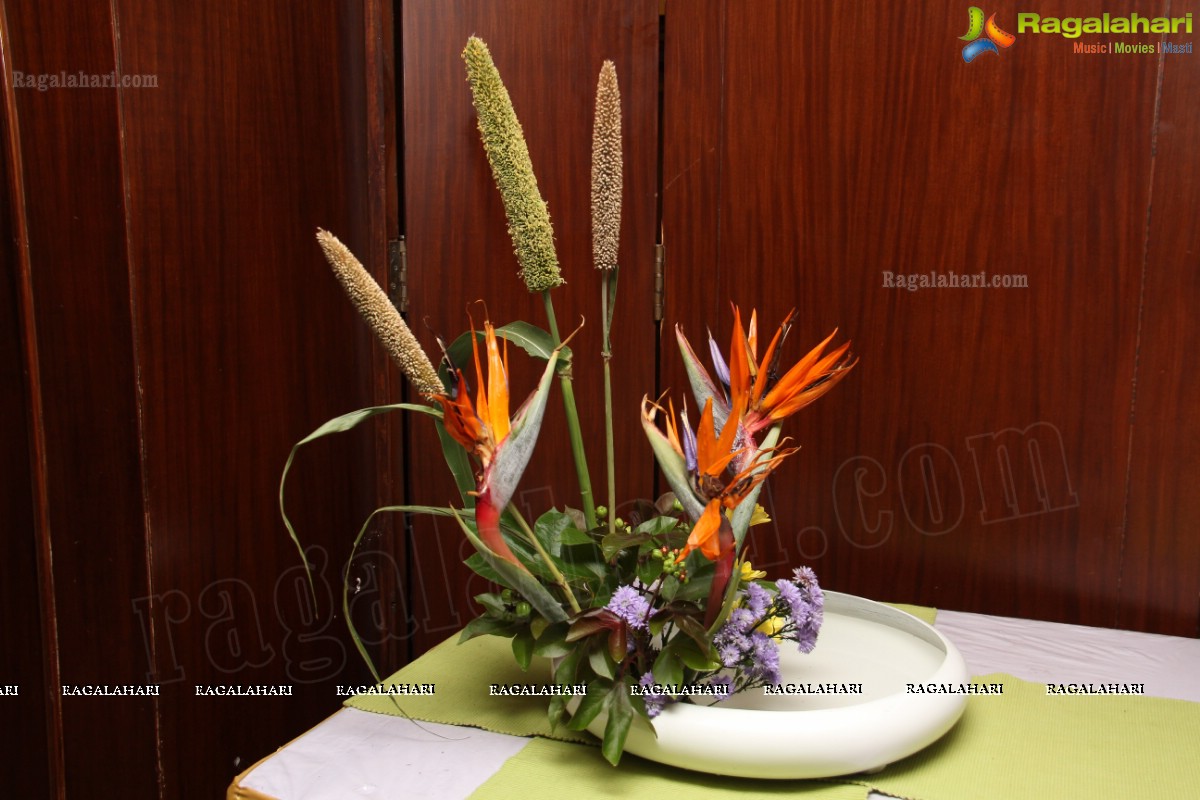 Celebration of Life by Hyderabad Chapter of Ohara School of Ikebana