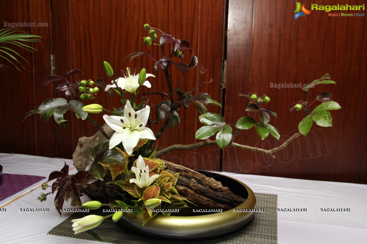 Celebration of Life by Hyderabad Chapter of Ohara School of Ikebana