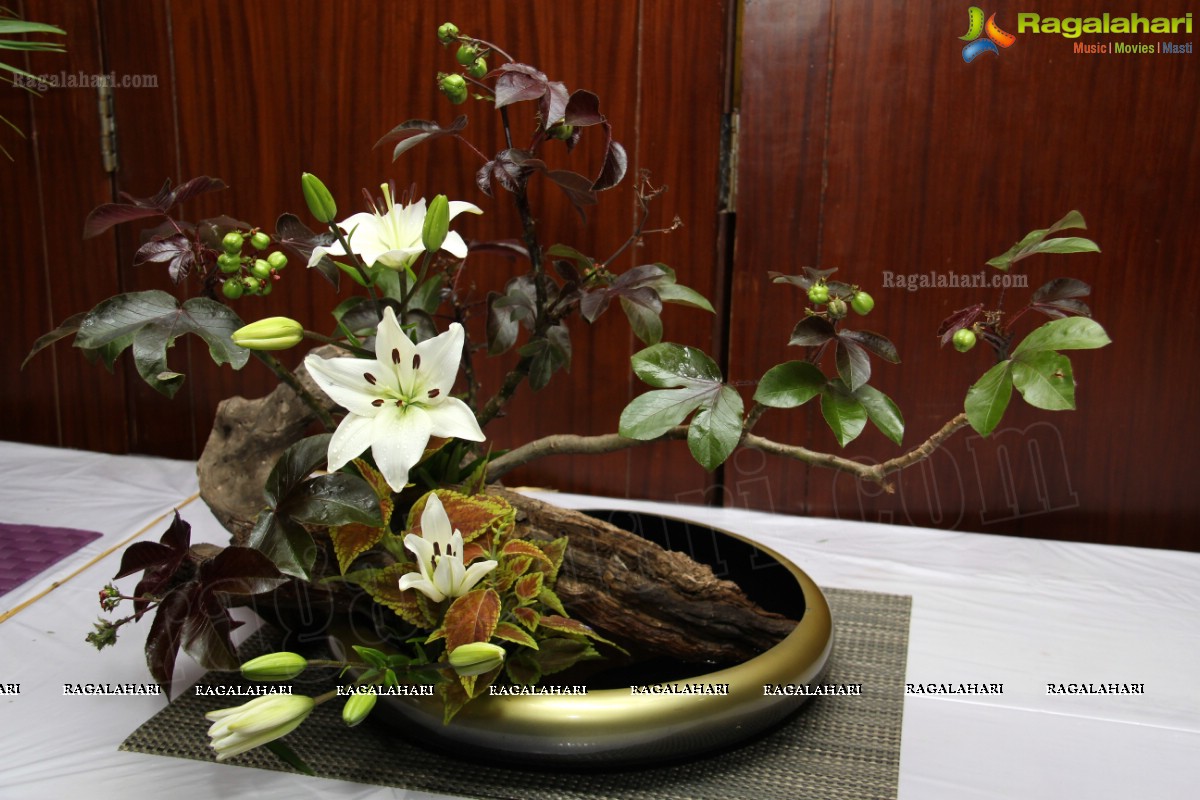 Celebration of Life by Hyderabad Chapter of Ohara School of Ikebana