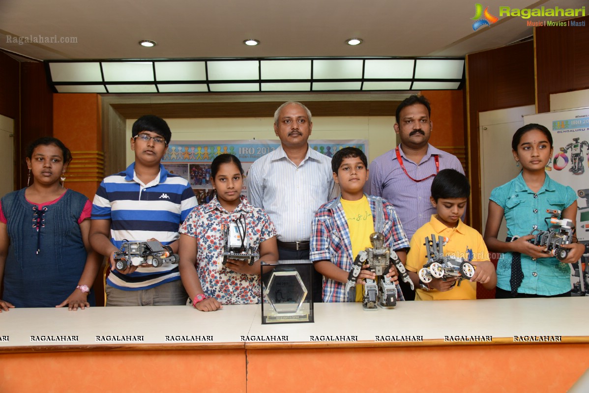 8th Indian Robot Olympiad 2013 Success Meet, Hyderabad