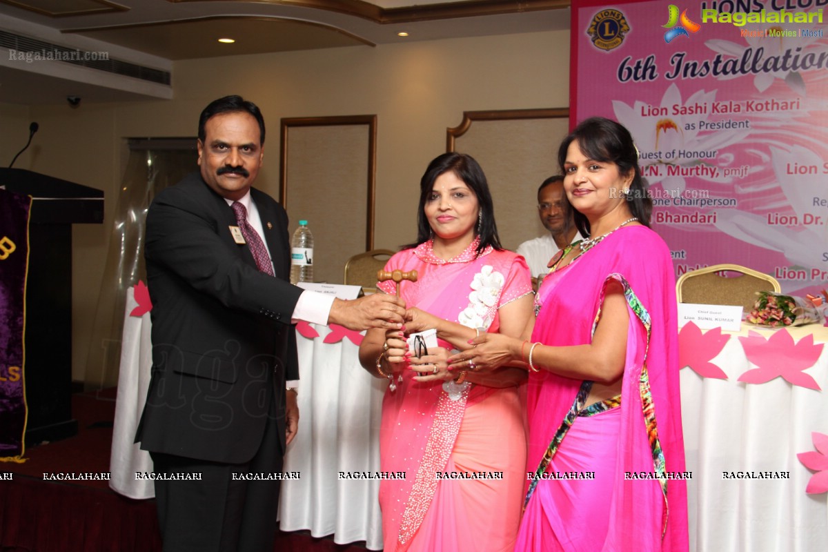 Lions Club of Hyderabad Petals 6th Installation Nite and 5th Charter Nite