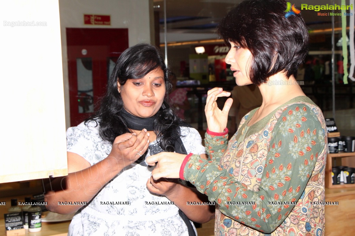 Amala Akkineni launches Charity Pot at Hyderabad Lush Stores