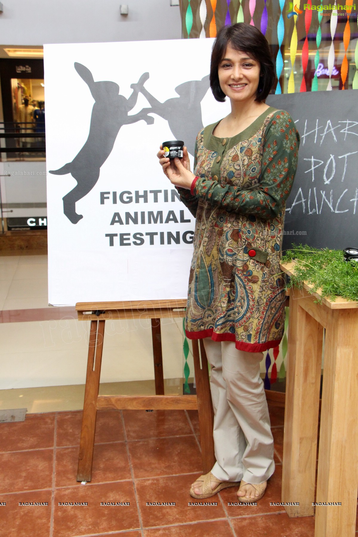 Amala Akkineni launches Charity Pot at Hyderabad Lush Stores