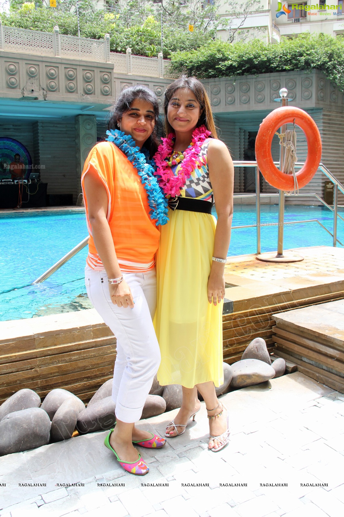 Neon Get Together Theme Brunch Party at Marriott