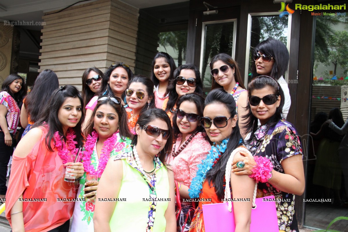 Neon Get Together Theme Brunch Party at Marriott