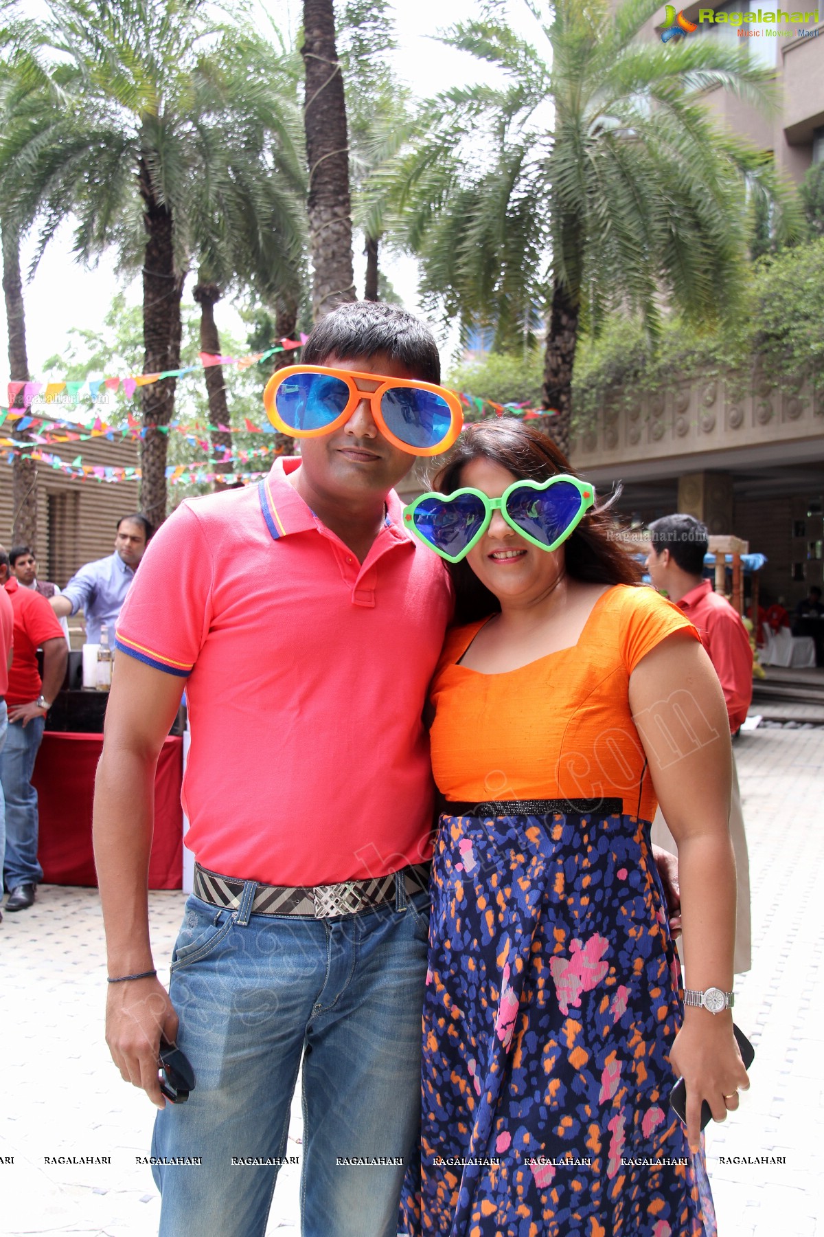 Neon Get Together Theme Brunch Party at Marriott