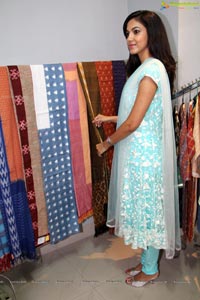 Ritu Varma inaugurates Pochampally IKAT Mela