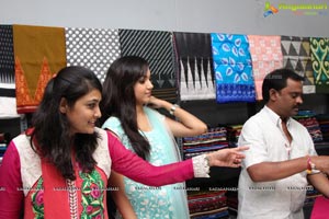 Ritu Varma inaugurates Pochampally IKAT Mela