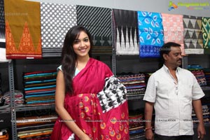 Ritu Varma inaugurates Pochampally IKAT Mela