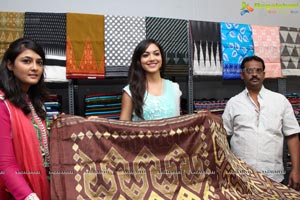 Ritu Varma inaugurates Pochampally IKAT Mela