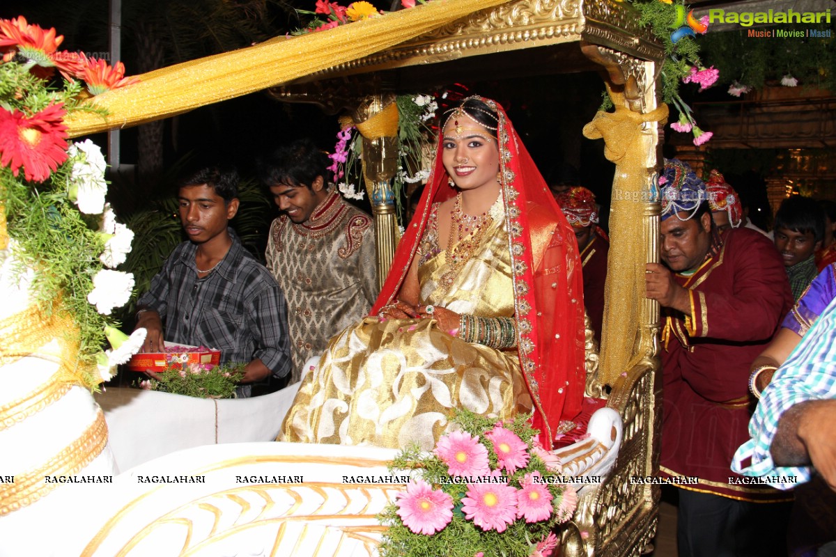 Bingi Sainath Goud-Parkala Anusha Goud Wedding