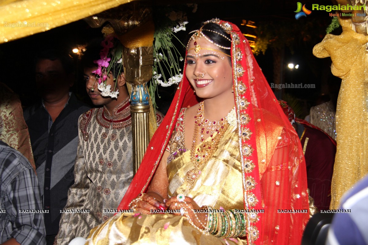 Bingi Sainath Goud-Parkala Anusha Goud Wedding