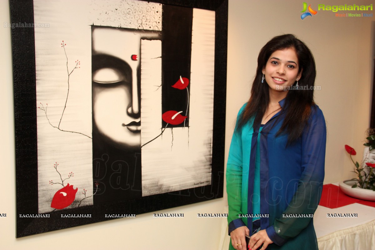 Sama-Sam-Buddha: Solo Art Exhibition by Ms. Anisha Tandon at Muse Art Gallery, Hyderabad