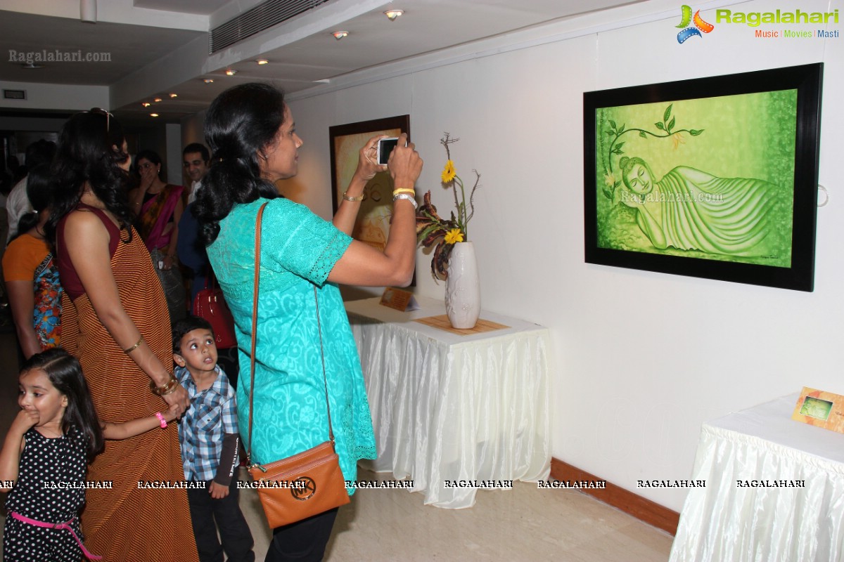 Sama-Sam-Buddha: Solo Art Exhibition by Ms. Anisha Tandon at Muse Art Gallery, Hyderabad