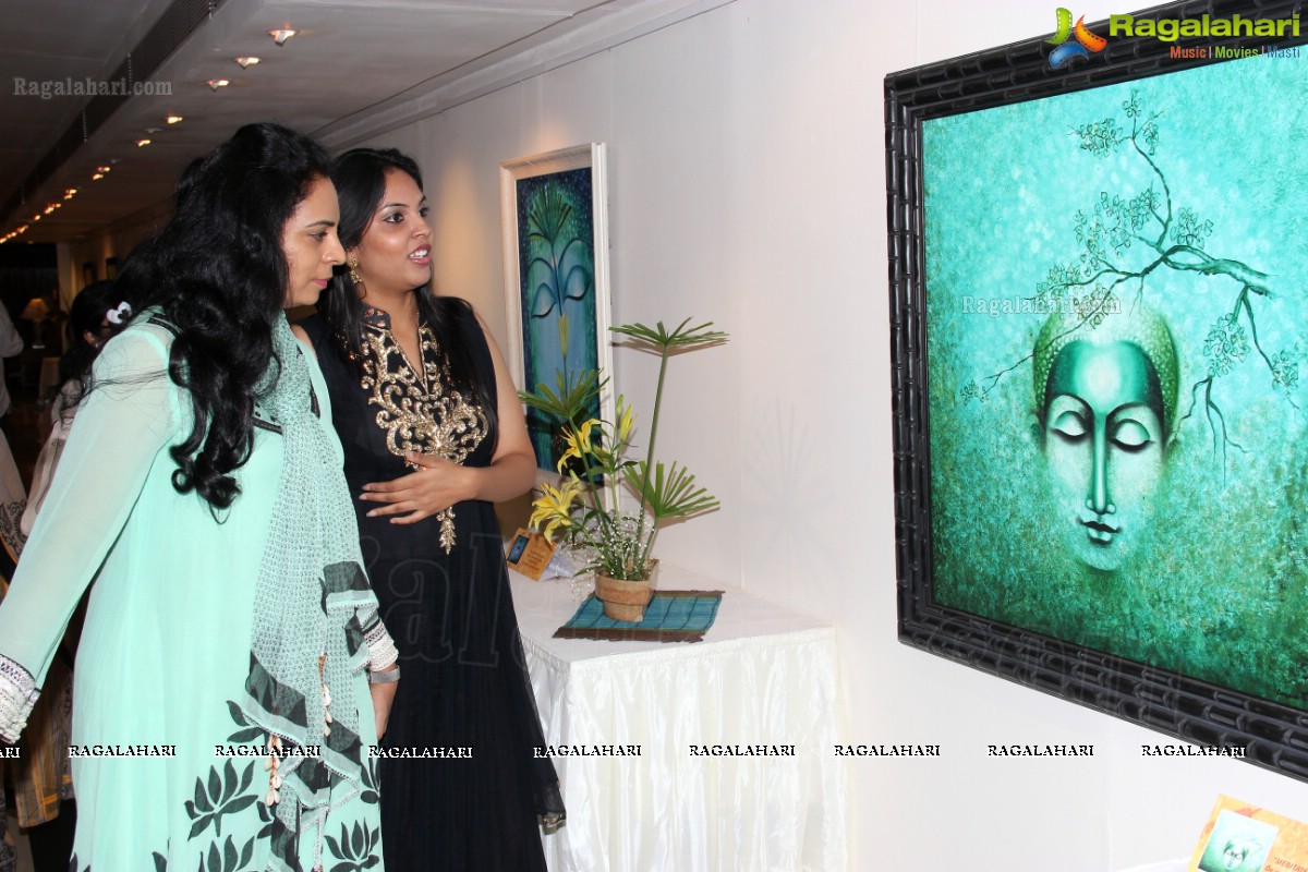 Sama-Sam-Buddha: Solo Art Exhibition by Ms. Anisha Tandon at Muse Art Gallery, Hyderabad