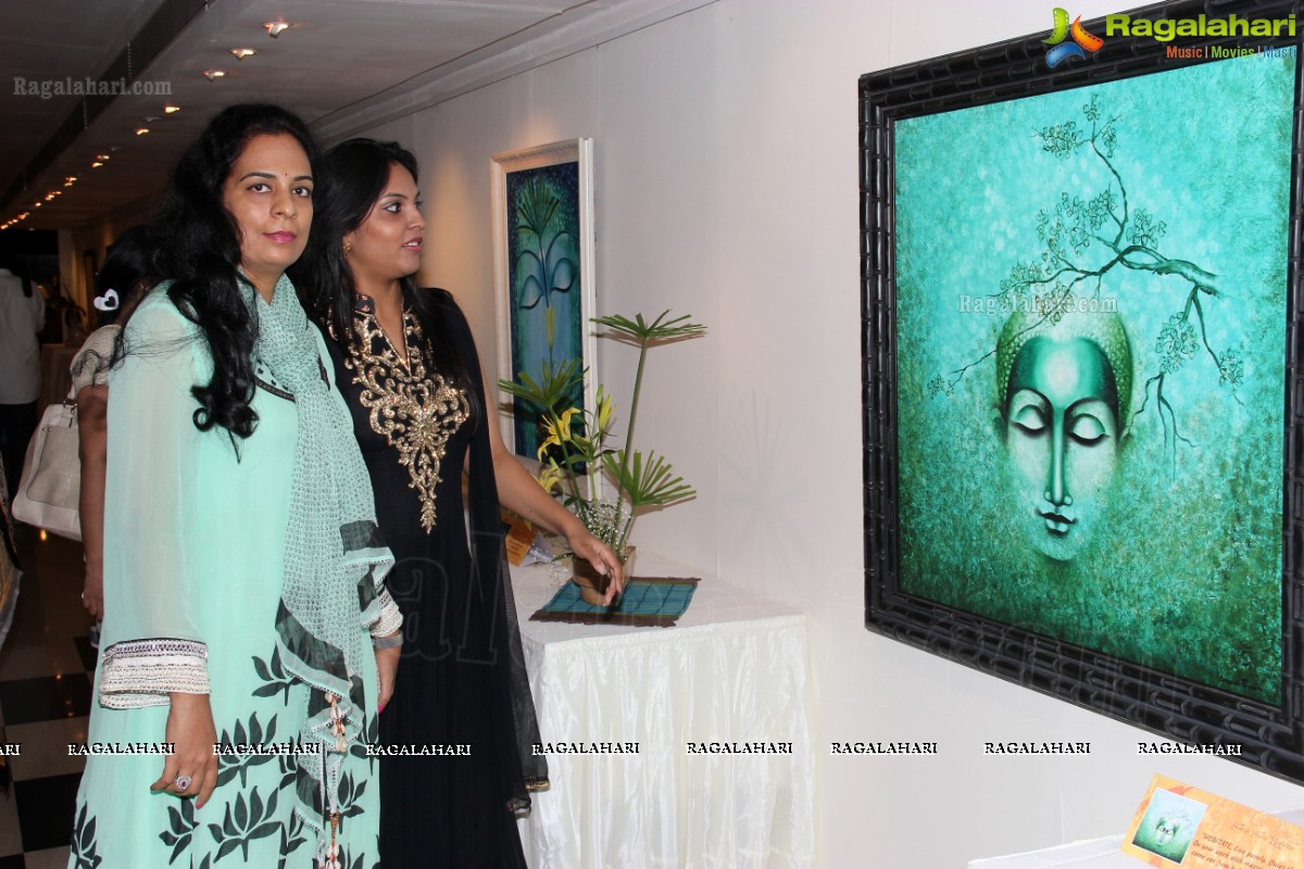 Sama-Sam-Buddha: Solo Art Exhibition by Ms. Anisha Tandon at Muse Art Gallery, Hyderabad