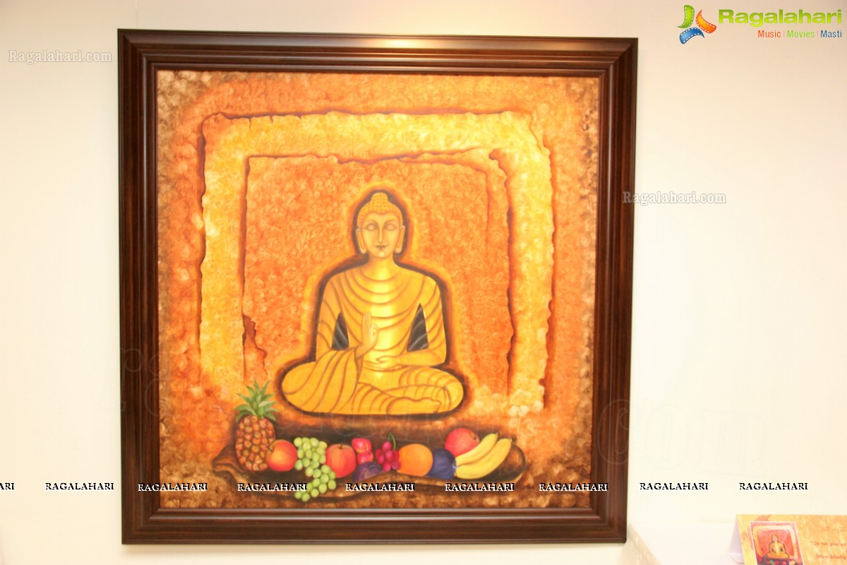 Sama-Sam-Buddha: Solo Art Exhibition by Ms. Anisha Tandon at Muse Art Gallery, Hyderabad