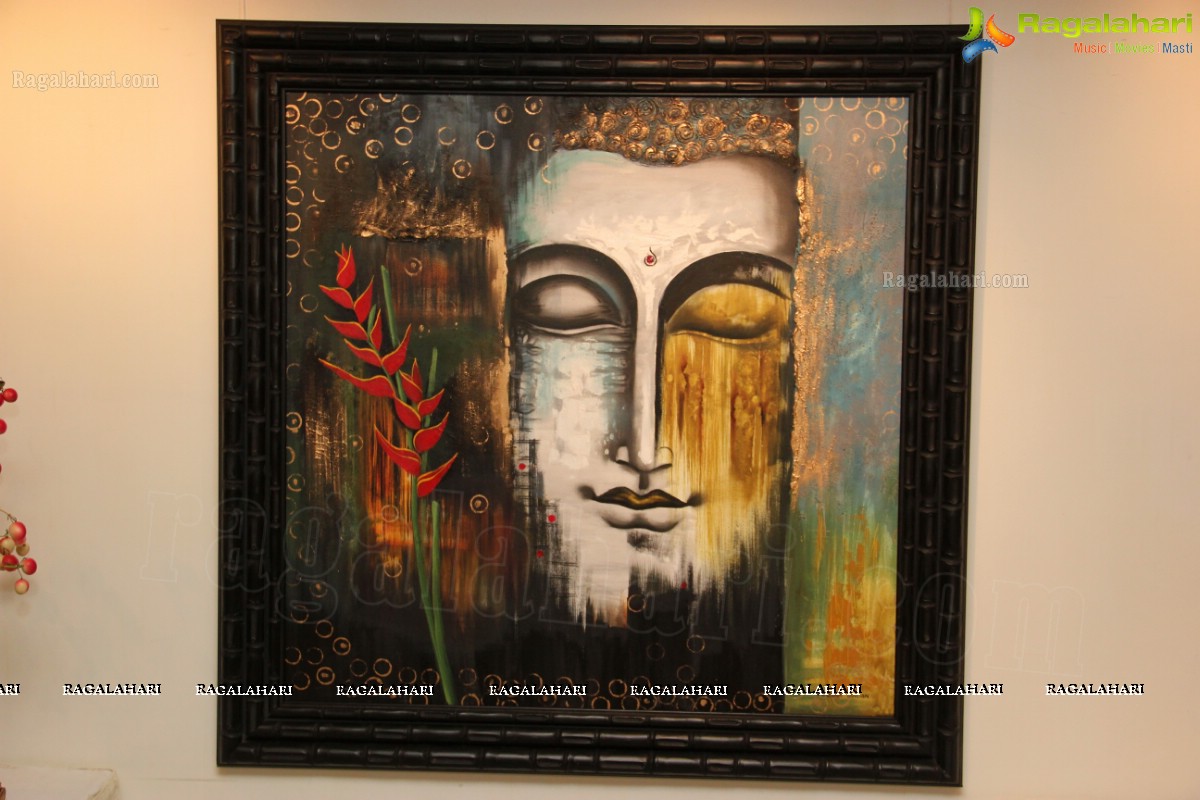 Sama-Sam-Buddha: Solo Art Exhibition by Ms. Anisha Tandon at Muse Art Gallery, Hyderabad