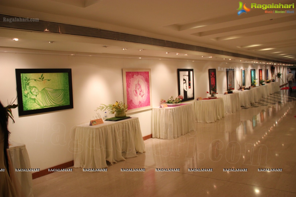 Sama-Sam-Buddha: Solo Art Exhibition by Ms. Anisha Tandon at Muse Art Gallery, Hyderabad