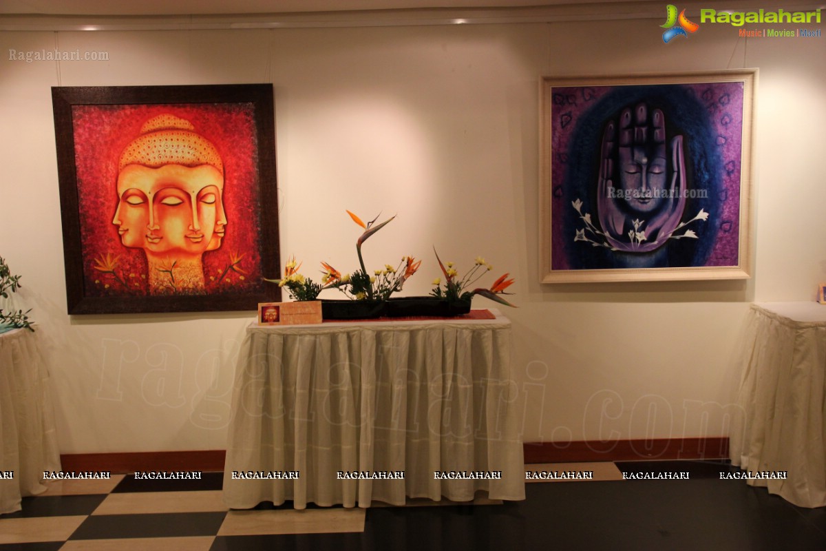 Sama-Sam-Buddha: Solo Art Exhibition by Ms. Anisha Tandon at Muse Art Gallery, Hyderabad