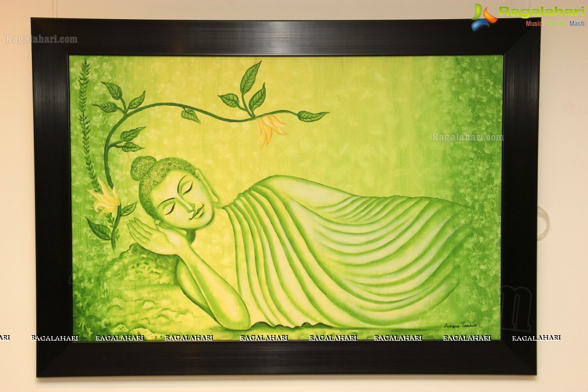 Sama-Sam-Buddha: Solo Art Exhibition by Ms. Anisha Tandon at Muse Art Gallery, Hyderabad