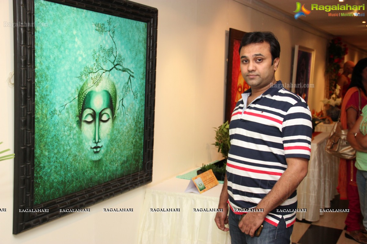 Sama-Sam-Buddha: Solo Art Exhibition by Ms. Anisha Tandon at Muse Art Gallery, Hyderabad