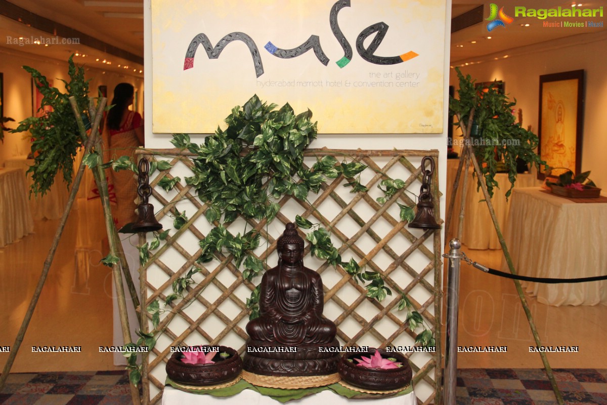 Sama-Sam-Buddha: Solo Art Exhibition by Ms. Anisha Tandon at Muse Art Gallery, Hyderabad