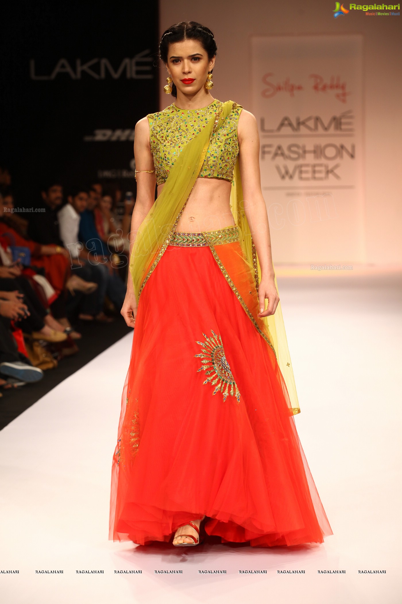 Shilpa Reddy showcases her Suriyothai collection at The Lakme Fashion Week