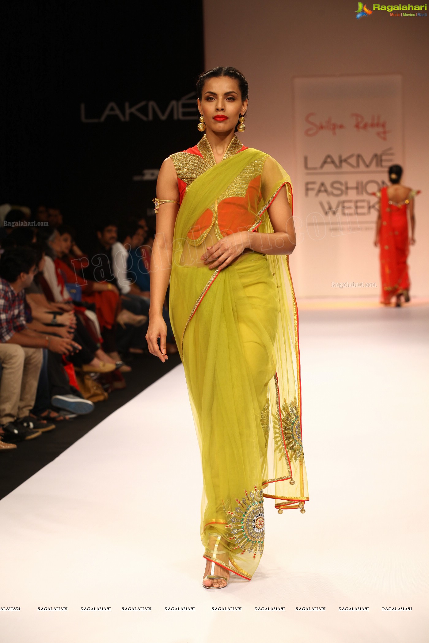 Shilpa Reddy showcases her Suriyothai collection at The Lakme Fashion Week