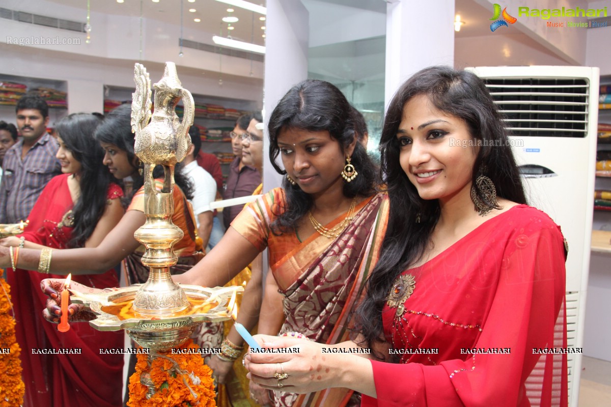 Madhavi Latha inaugurates Shree Parinayaa Exclusive Sarees and Suits Showroom