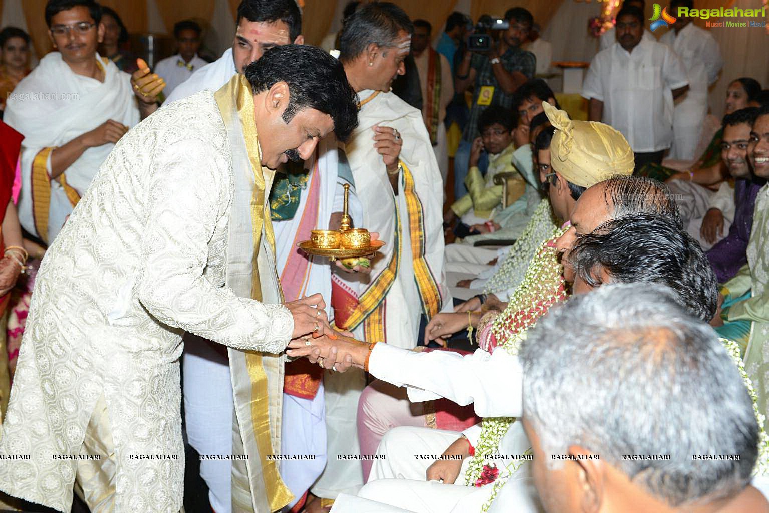 Balakrishna Daughter Tejeswini Wedding (Set 1)