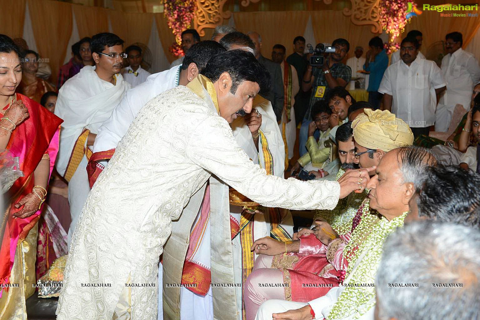 Balakrishna Daughter Tejeswini Wedding (Set 1)