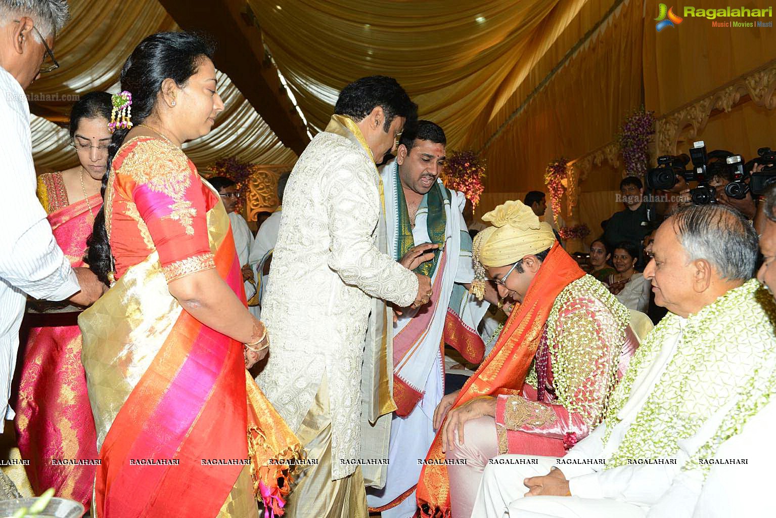 Balakrishna Daughter Tejeswini Wedding (Set 1)