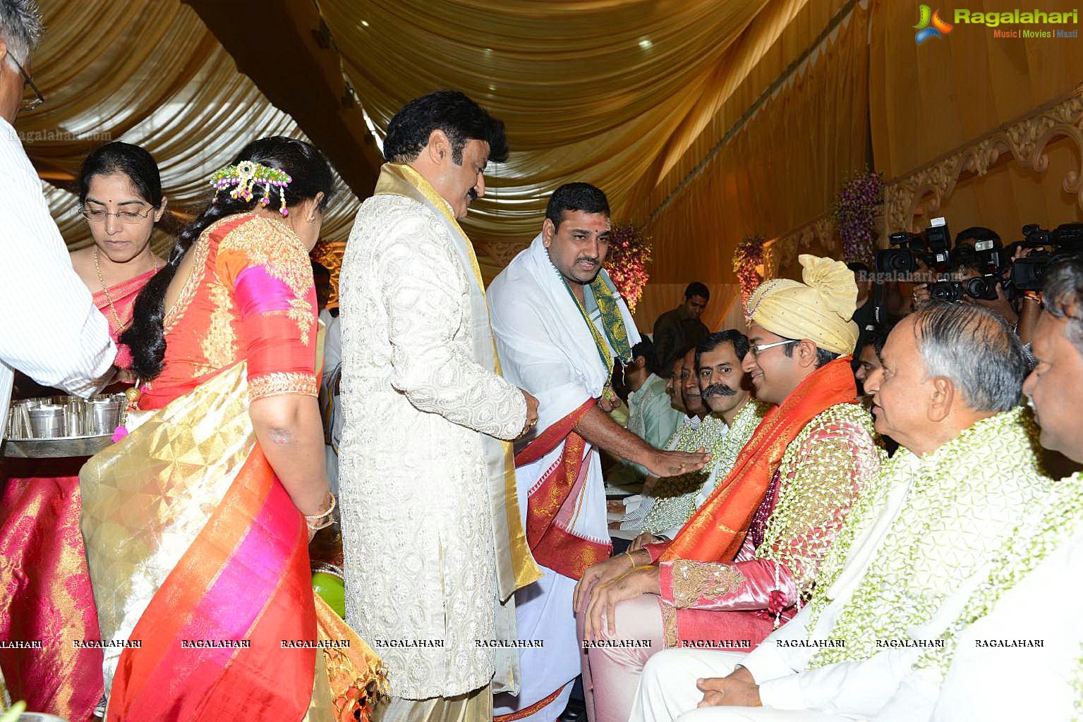 Balakrishna Daughter Tejeswini Wedding (Set 1)