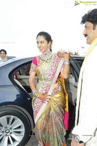 Balakrishna Daughter Tejaswini Sribharat Wedding