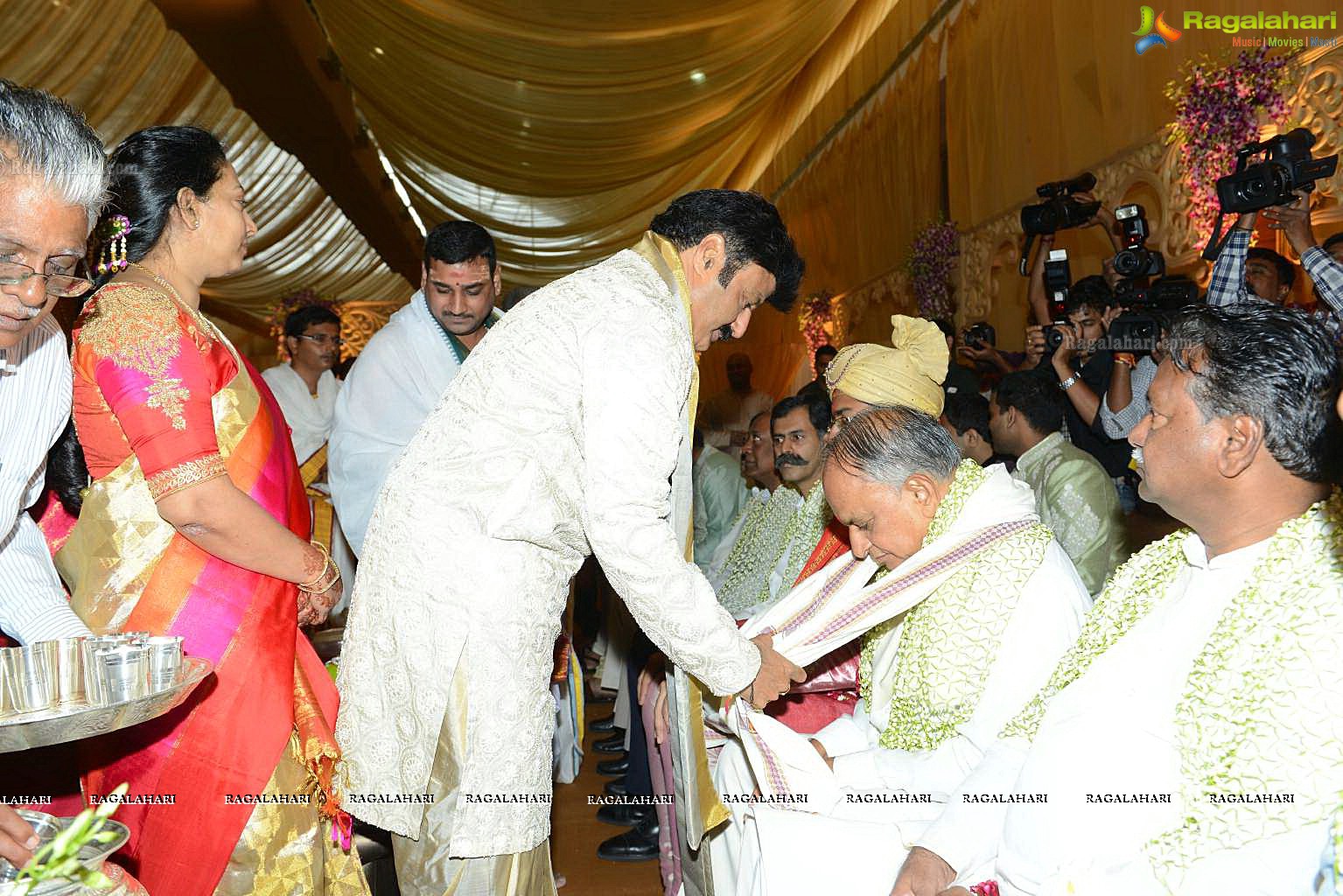 Balakrishna Daughter Tejeswini Wedding (Set 1)