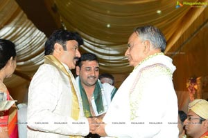 Balakrishna Daughter Tejaswini Sribharat Wedding