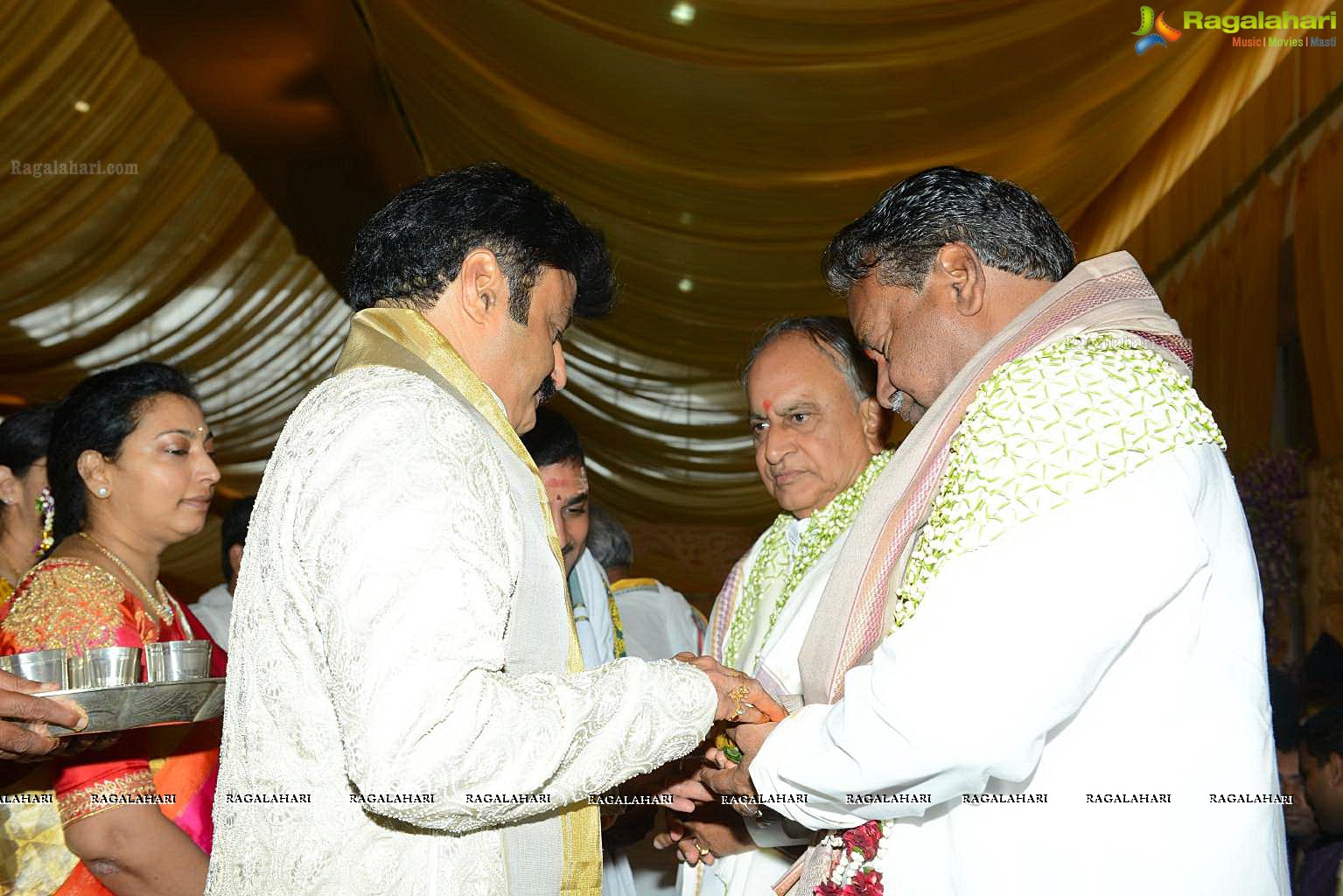 Balakrishna Daughter Tejeswini Wedding (Set 1)